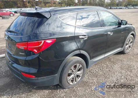 2014 Hyundai Santa Fe Sport 2.4L z USA, uszkodzony, nr VIN 5XYZU3LBXEG127527